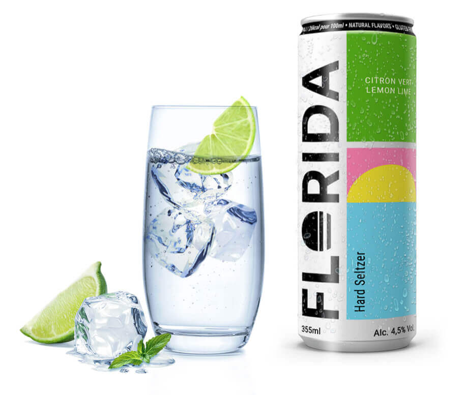 Florida Hard Seltzer, une boisson rafraîchissante au citron vert