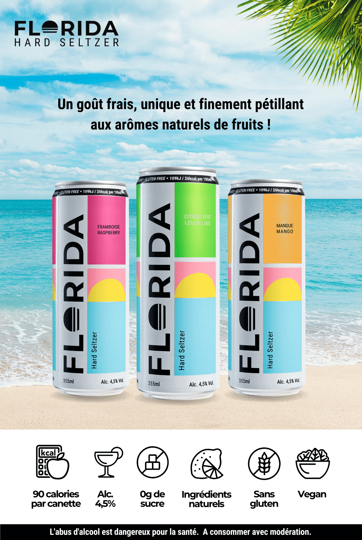 Florida hard seltzer la nouvelle boisson alcoolisée